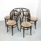 Plush Upholstered Dining Chairs by Michael Thonet, 1970s, Set of 2 11