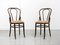 Plush Upholstered Dining Chairs by Michael Thonet, 1970s, Set of 2 1