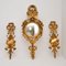 Italian Giltwood Mirrors, 1950s, Set of 3, Image 1