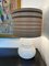 Vintage White Opaline Table Lamps, Set of 2, Image 2