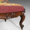 Chaise d'Allaitement Antique en Noyer, Angleterre, 1840s 10