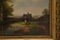 Antique Landscape Oil Painting in Gilt Wood Frame 7