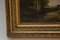 Antique Landscape Oil Painting in Gilt Wood Frame 9