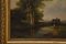 Peinture à l'Huile Paysage Antique en Bois Doré 5