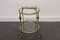 French Brass & Glass Bar Cart / Trolley with Removable Tray, 1950s 5