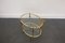 French Brass & Glass Bar Cart / Trolley with Removable Tray, 1950s 8