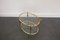 French Brass & Glass Bar Cart / Trolley with Removable Tray, 1950s, Image 8
