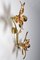 Willy Daro Style Brass Double Flower Sconce from Massive Lighting, 1970s, Image 3