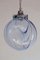 Italian Murano Glass Ball Pendant Lamp by Toni Zuccheri for Venini, 1960s 3