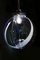 Lámpara colgante italiana con forma de bola de cristal de Murano de Toni Zuccheri para Venini, años 60, Imagen 17