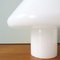 Lampe de Bureau Mushroom en Verre Opalin de Venini, 1960s 9