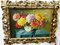 Still Life with Chrysanthemum Flowers in Florentin Frame, Vilmos Murin, 1930s, Image 5