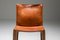 Vintage Cognacfarbene CAB Stühle von Mario Bellini für Cassina, 4er Set 7
