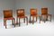 Vintage Cognac CAB Chairs by Mario Bellini for Cassina, Set of 4 2