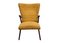 Yellow Ocher Club Chair, 1950s, Image 1