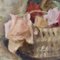 Still Life Painting, Roses and Amphora, Oil Painting on Canvas, 20th Century 4