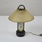 Burnished Metal & Cut Crystal Table Lamp by Pietro Chiesa for Fontana Arte, 1940s 2