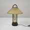 Burnished Metal & Cut Crystal Table Lamp by Pietro Chiesa for Fontana Arte, 1940s 1