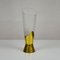 Brass & Frosted Glass Flower Vase by Max Ingrand for Fontana Arte, 1950s 2