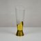 Brass & Frosted Glass Flower Vase by Max Ingrand for Fontana Arte, 1950s, Image 2