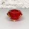 Italian Red Murano Glass Ashtray, 1970s 1