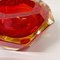 Italian Red Murano Glass Ashtray, 1970s 6