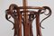 Perchero modelo 1092 antiguo de madera curvada de Jacob & Josef Kohn, Imagen 17