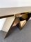 Italian Mirrored Bronze & Brass Console Table from Nazaret, 1970s, Image 4