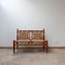 Französisches Mid-Century 2-Sitzer Sofa in Audoux & Minet Stil 2