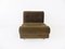 Brown Modular Concha Lounge Chairs by Jo Otterpohl for Cor, 1960s, Set of 4 1