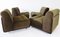 Brown Modular Concha Lounge Chairs by Jo Otterpohl for Cor, 1960s, Set of 4 6