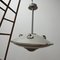 Lámpara colgante platillo volante industrial vintage, Imagen 2