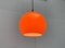 Vintage German AH 1 Glass Pendant Lamp from Peill & Putzler, Image 1
