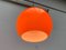 Vintage German AH 1 Glass Pendant Lamp from Peill & Putzler, Image 9