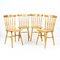 Oak Dining Chairs, 1960s, Set of 4 14
