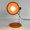 Italienische Orange Eyeball Schreibtischlampe von Targetti, 1960er 3