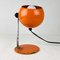 Italienische Orange Eyeball Schreibtischlampe von Targetti, 1960er 9