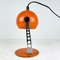 Italian Orange Metal Eyeball Desk Lamp from Targetti, 1960s 7