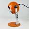 Italienische Orange Eyeball Schreibtischlampe von Targetti, 1960er 2