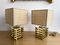 Italian Brass Table Lamps by Gaetano Sciolari, 1970s, Set of 2 1
