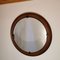 Round Teak Mirror by Campo e Graffi, 1960s 5