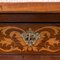 Antiker georgischer Schreibtisch aus Mahagoni & Obstholz mit Intarsien aus Mahagoni & grüner Lederplatte & Verzierungen aus Bronze, 1800er 5
