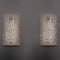 German Rectangular Frosted Glass Sconces from Hoffmeister-Leuchten, 1950s, Set of 2, Image 4