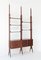 Italian Rosewood Floor to Ceiling Wall Unit, 1950s, Image 3