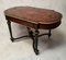 Napoleon III Blackened Pearwood Violonnée Table with Marquetry, 1800s, Image 2