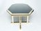 Large Brass & Black Glass Dining Table from Maison Jansen, 1970s, Image 8