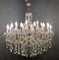 Large Lead Crystal Murano Glass 24-Light Chandelier, 1960s, Image 2