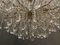 Lámpara de araña grande de cristal de Murano con 24 luces, años 60, Imagen 5