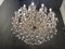 Grand Lustre en Cristal de Plomb à 24 Eclairages en Verre de Murano, 1960s 3