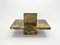 Oxidized Brass Coffee Table by Isabelle and Richard Faure for Honoré Paris, 1970s 8